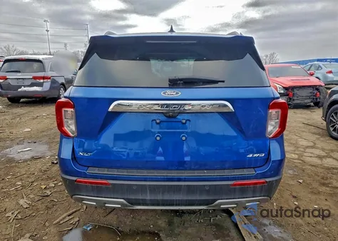 2022 Ford Explorer Xlt from USA, damaged, VIN 1FMSK8DH1NGA97267